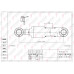 Гидроцилиндр стрелы Hyundai R180W-9S 31Q5-50111